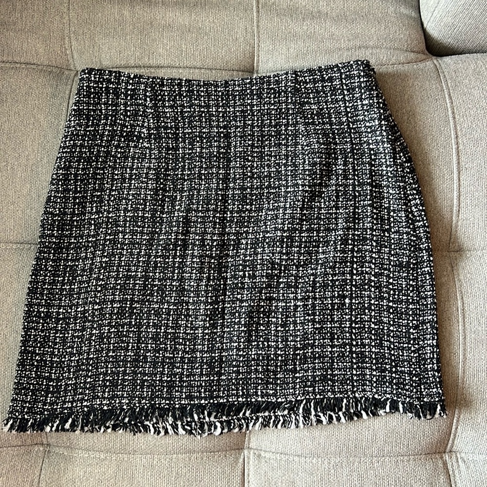 MinkPink Tweed mini-skirt